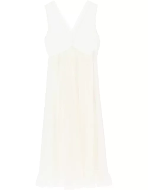 SEE BY CHLOE COTTON VOILE MAXI DRES