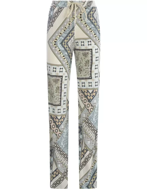 Joggins Trousers Etro patchwork In Viscose