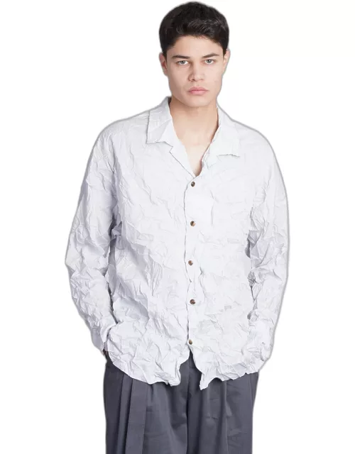 Attachment Shirt In Grey Polyester
