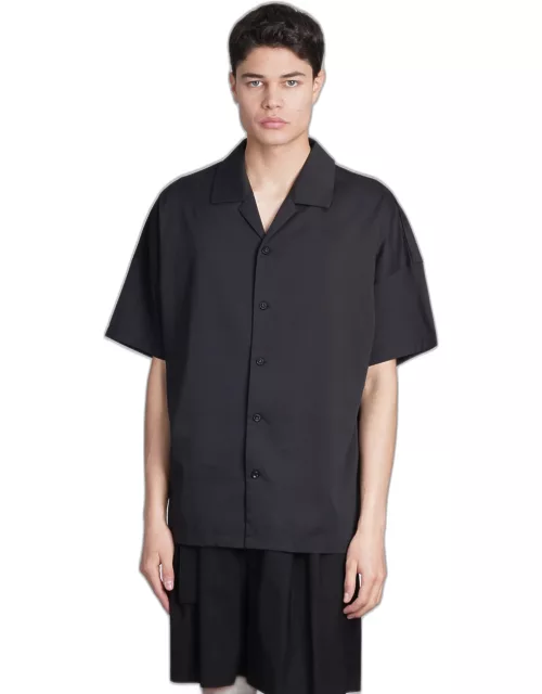 Attachment Shirt In Black Polyester
