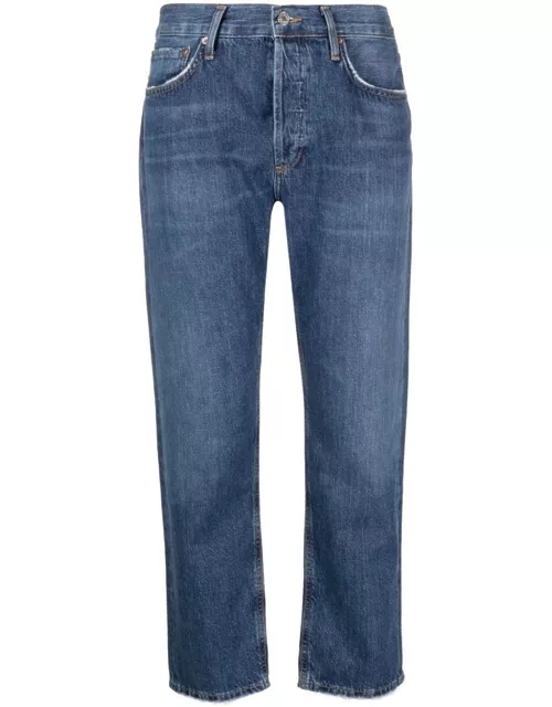 AGOLDE low-rise cropped jean