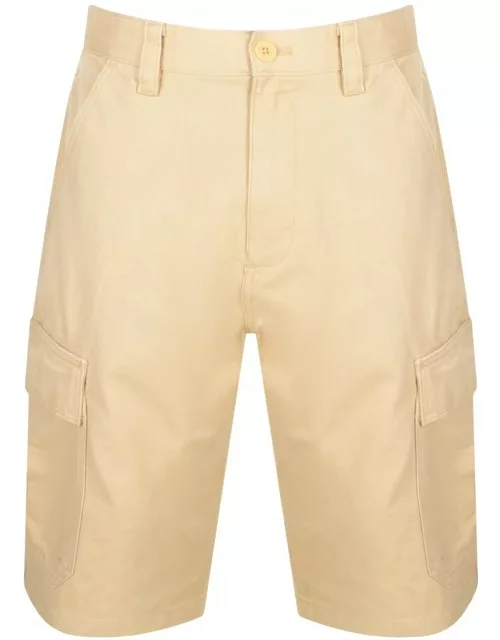 Tommy Jeans Aiden Baggy Cargo Shorts Beige
