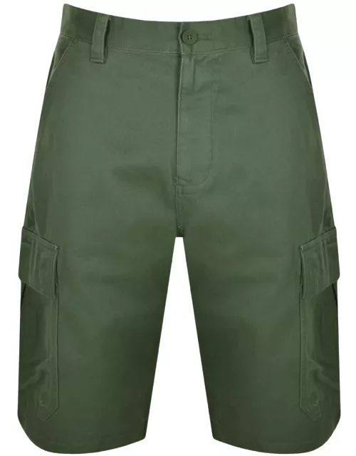 Tommy Jeans Aiden Baggy Cargo Shorts Green