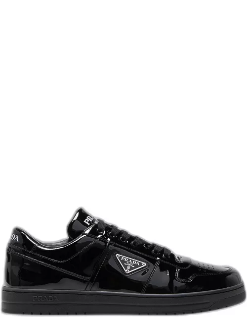 Men's Downtown Patent Leather Low-Top Sneaker