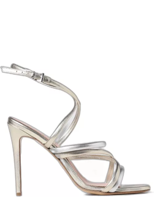 Heeled Sandals ANNA F. Woman colour Champagne