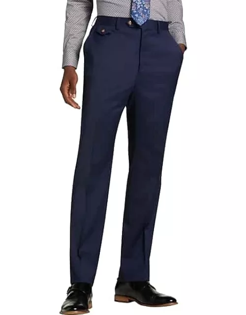 Tayion Men's Classic Fit Suit Separates Pants Navy Solid