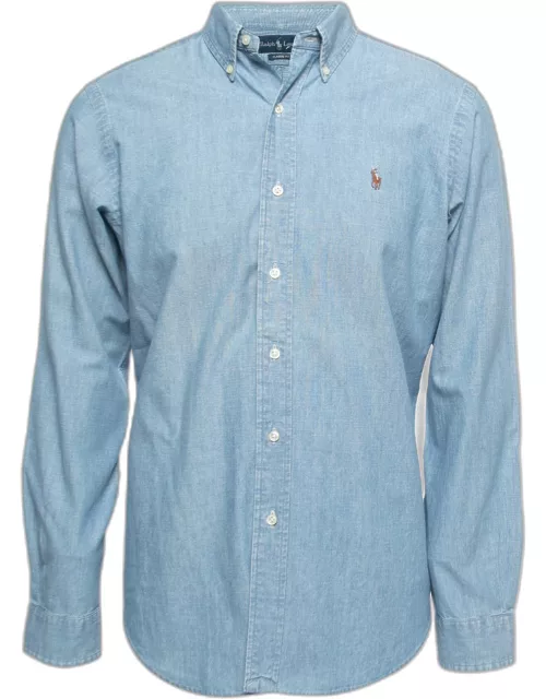 Ralph Lauren Blue Denim Full Sleeve Classic Fit Shirt