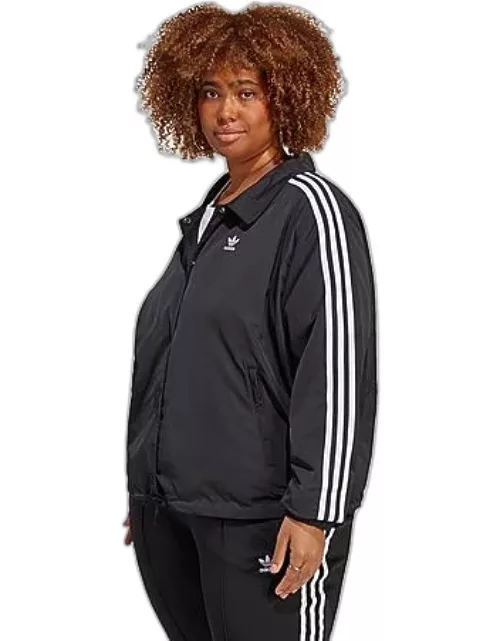 Women's adidas Originals adicolor Classics 3-Stripes Coach Jacket (Plu