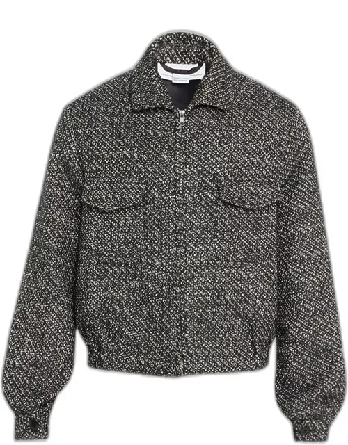 Men's Simmo Tweed Blouson Jacket