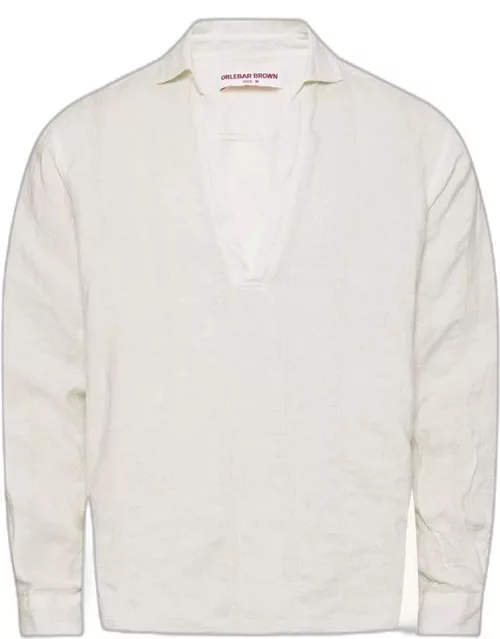 Shanklin - White Sand Easy Fit Overhead Shirt
