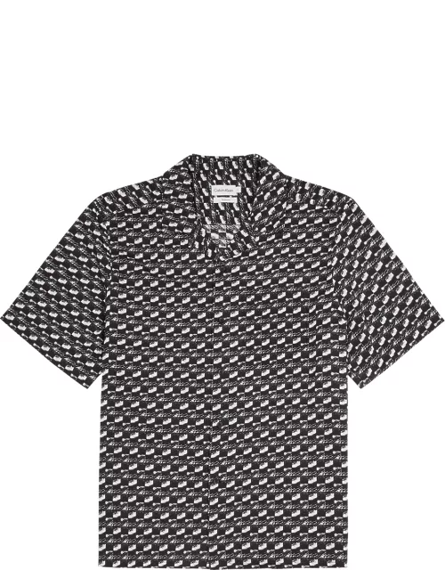 Calvin Klein Printed Shirt - Black