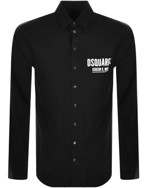 DSQUARED2 Ceresio 9 Long Sleeve Shirt Black