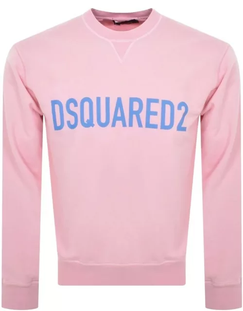 DSQUARED2 Logo Sweatshirt Pink