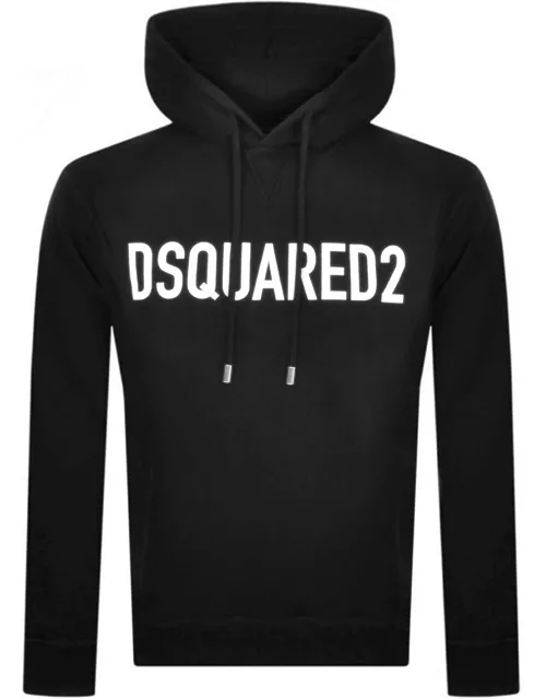 DSQUARED2 Logo Pullover Hoodie Black
