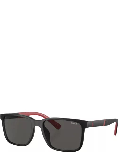Ralph Lauren Polo Player Sunglasses Black