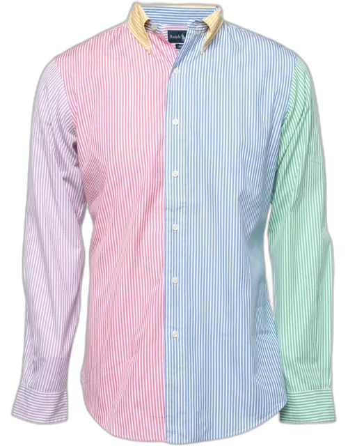 Ralph Lauren Multicolor Striped Cotton Full Sleeve Shirt