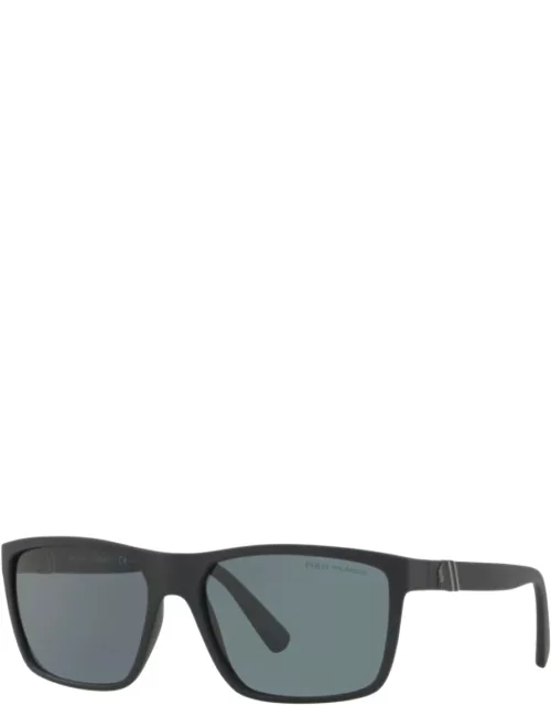 Ralph Lauren Polo Player Sunglasses Black