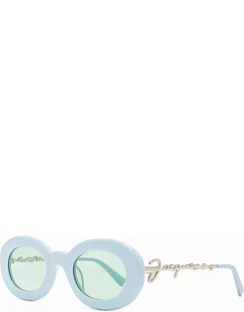 Jacquemus Les Lunettes Pralu Multi Blue Sunglasse