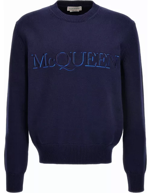 Alexander McQueen Mcqueen Embroidered Sweater