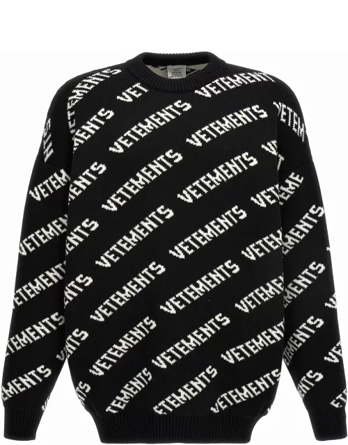 VETEMENTS Monogram Sweater