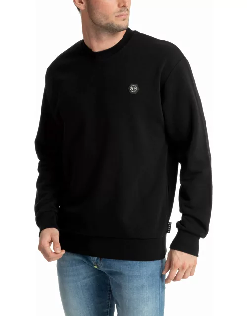 Philipp Plein Hexagon Cotton Sweatshirt
