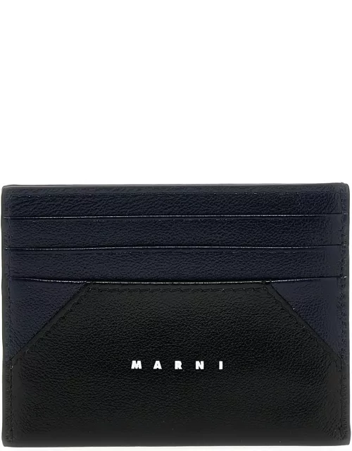 Marni Logo Leather Card Holder