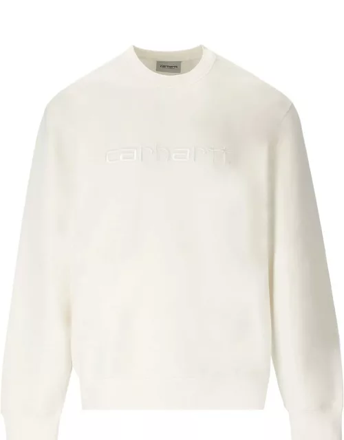 Carhartt Wip Duster Off-white Sweatshirt
