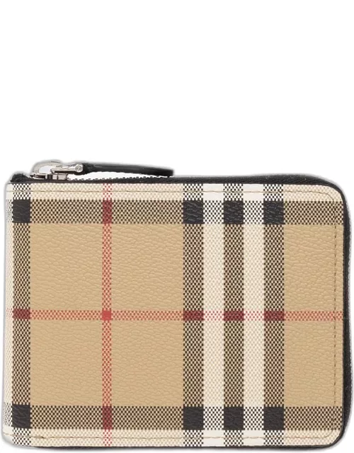 Burberry Wallet With Iconic Check