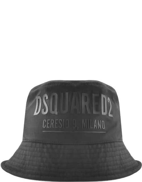 DSQUARED2 Logo Bucket Hat Black