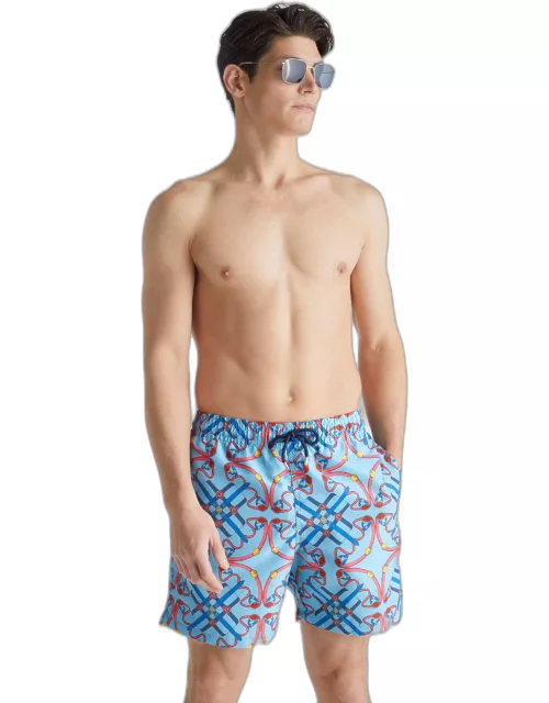 Derek Rose Men's Swim Shorts Maui 57 Multi
