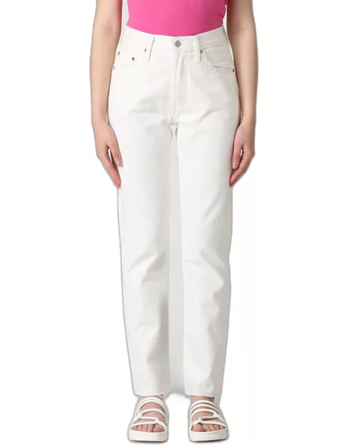 Jeans LEVI'S Woman colour White
