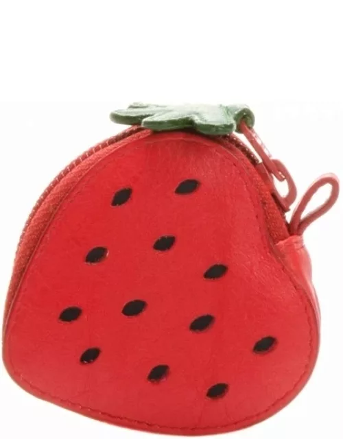 Fruits Strawberry Purse Red