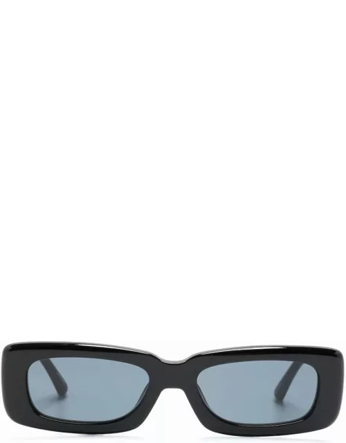 Marfa black mini rectangular sunglasse