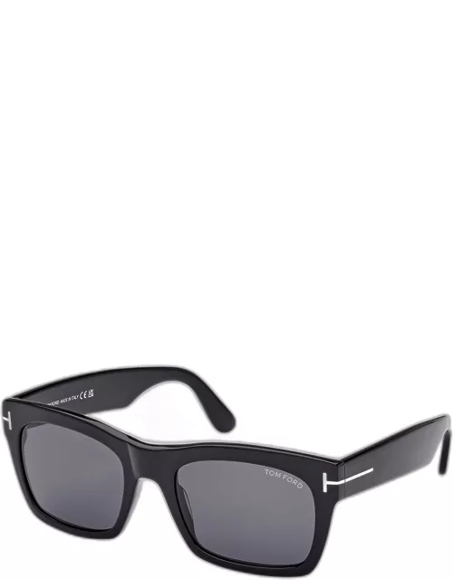 Men's NICO-02 T-Hinge Acetate Square Sunglasse