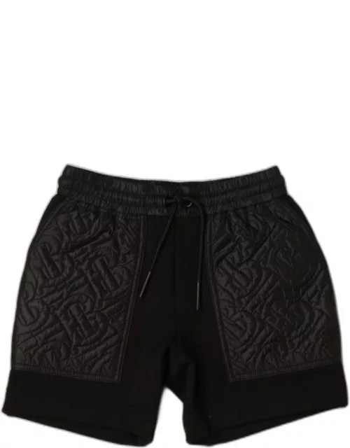 Burberry jogging shorts in cotton with TB monogra