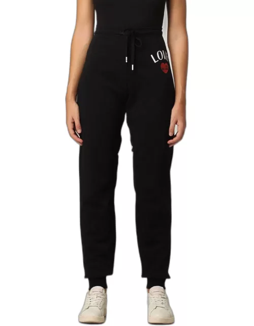 Trousers LOVE MOSCHINO Woman colour Black