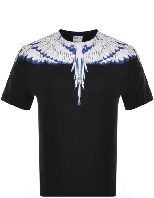 Marcelo Burlon Icon Wings T Shirt Black