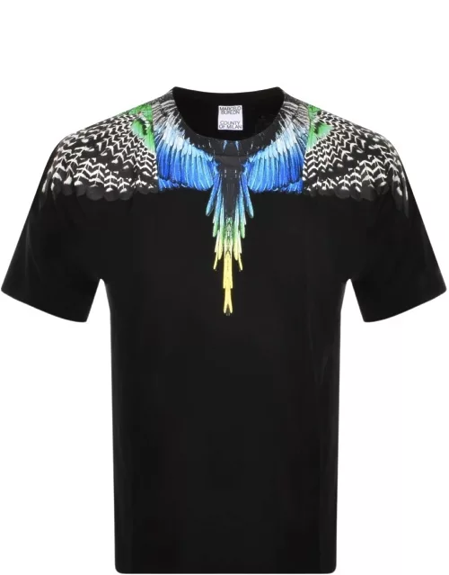 Marcelo Burlon Feather T Shirt Black