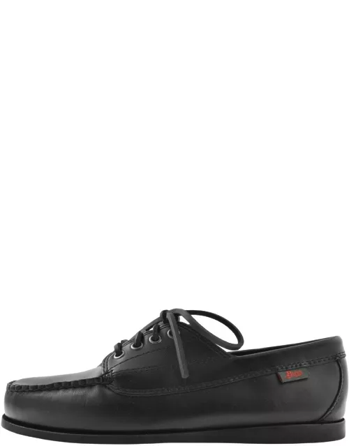 GH Bass Camp Moc Jackman Pull Up Shoes Black