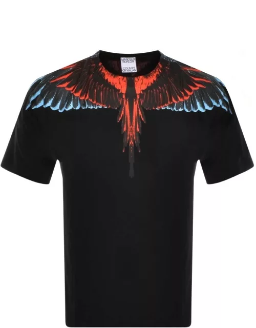 Marcelo Burlon Icon Wings T Shirt Black