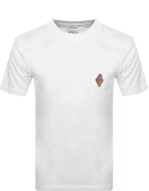 Marcelo Burlon Sunset Cross T Shirt White