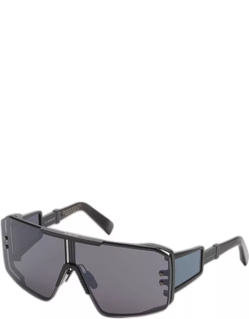Le Masque Titanium & Acetate Shield Sunglasse
