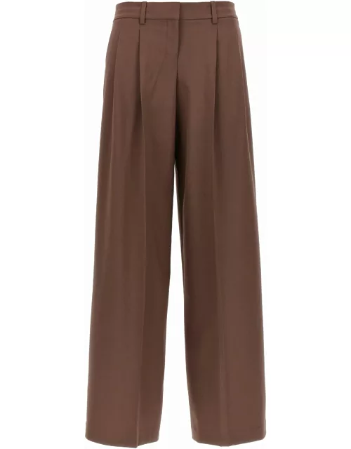 Theory low Rise Pleated Pant