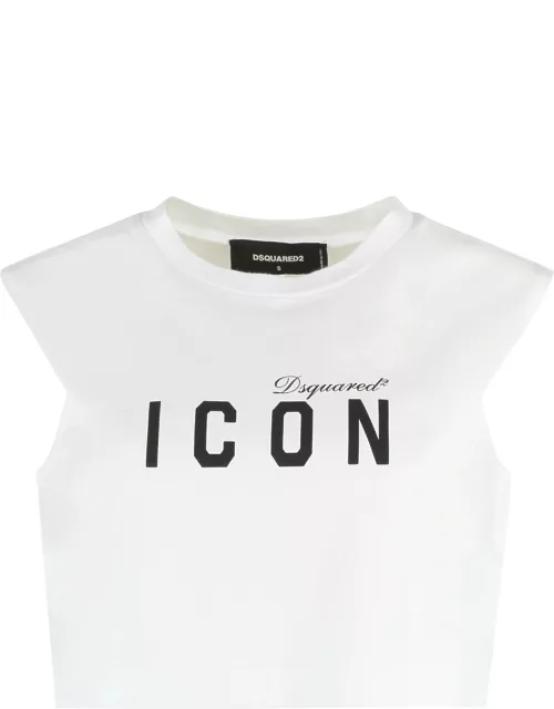 Dsquared2 Crop-top With Logo