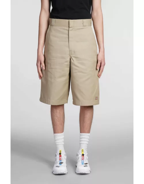 Dickies Shorts In Khaki Cotton