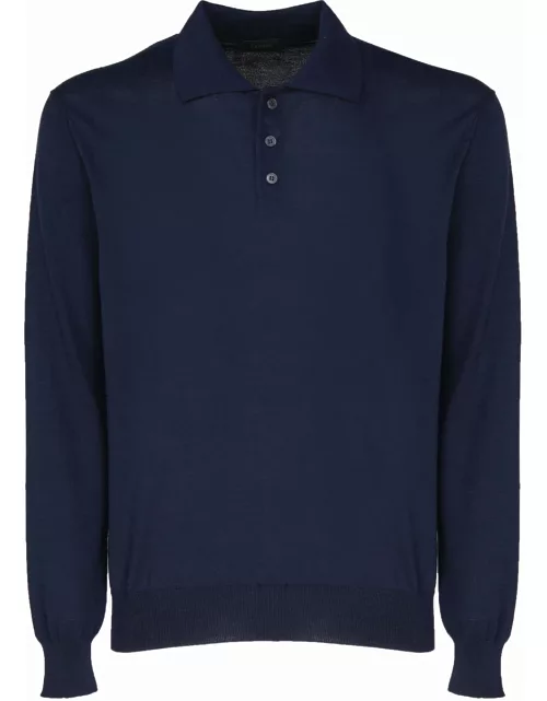 Zanone Long-sleeved Polo Shirt