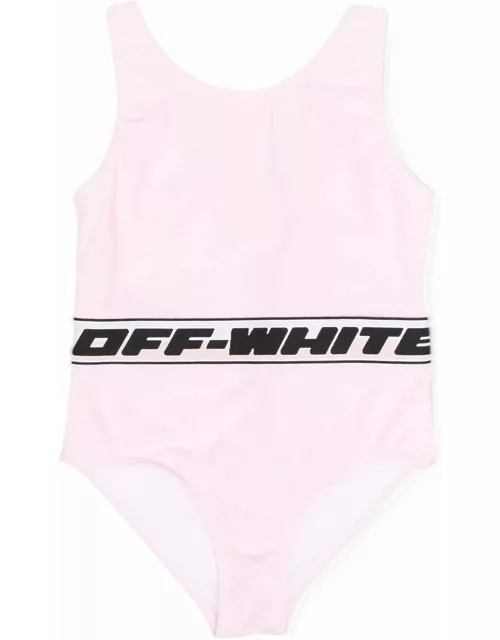 Off-White Logo Band Swimsuit