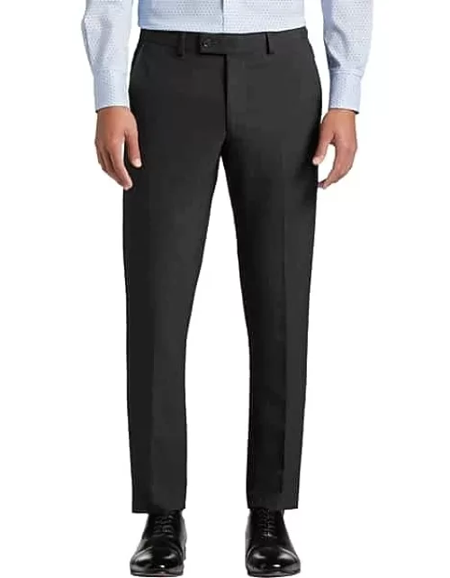 Egara Skinny Fit Men's Suit Separates Pants Charcoal Gray