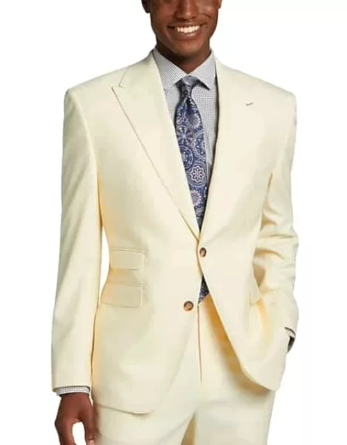 Tayion Big & Tall Men's Classic Fit Suit Separates Coat Crea