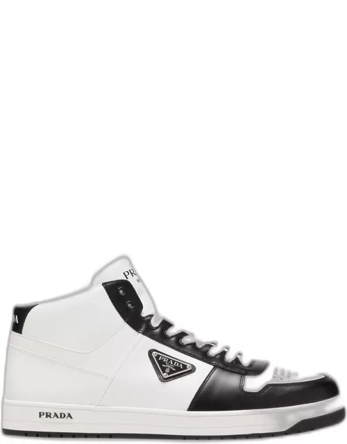 Men's Downtown Leather High-Top Sneaker